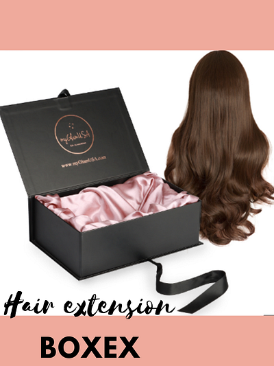 HairExtension Boxes custom hair extension boxes hair extension boxes wholesale hair extension packaging boxes luxury hair extension packaging