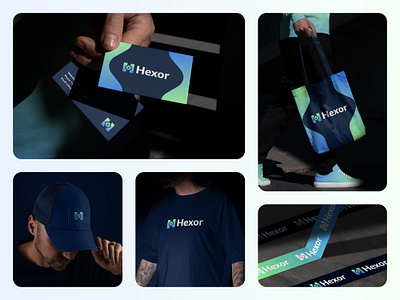 Hexor Security Logo & Brand Identity brand identity branding clean logo corporate identity cybersecurity design graphic design logo branding logo designs modern branding modern logo modern logo design security logo tech logo technology branding visual identity