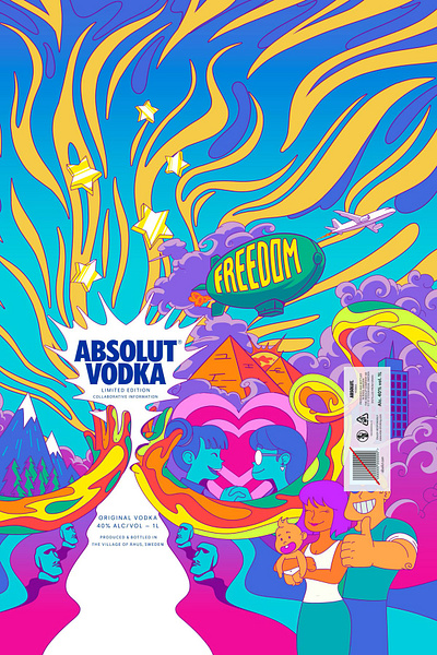 FREEDOM CONCEPT - SOCIAL PARTY FOR ABSOLUT VODKA