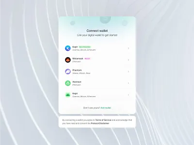 Connect wallet pop up connectui crypto failedstate walletconnect web3 web4