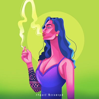 Women smoking 2026y girl smoking google trending illustration illustration new unique style smoking smoking women trending character design trending illustration trending style women smoking