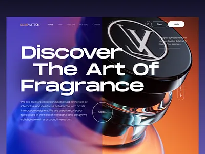 perfume store web ui design clean e commerce e commerce web e commerce website minimal minimal ui online shop product product design product page responsive design shop shopping store ui ux web web design website website design