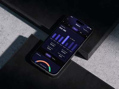 Finance Tracker App: Income & Expense Report Dashboard analytics app design budget dark mode dashboard datavisualization emoney expenses finance financial tracker fintech fintech tracker mobile app money management product design saas spending statistics uiux vfdfv