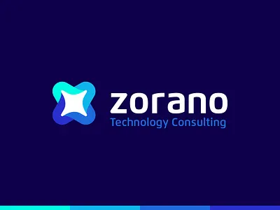 Zorano, logo design for saas technology consulting company cloud engineering cloud infrastructure cloud integration cloud security consultancy logo consultant logo consulting logo data management information letter mark monogram logo logo design modern network saas saas logo strategy tech logo technology logo z