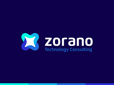 Zorano, logo design for saas technology consulting company cloud engineering cloud infrastructure cloud integration cloud security consultancy logo consultant logo consulting logo data management information letter mark monogram logo logo design modern network saas saas logo strategy tech logo technology logo z