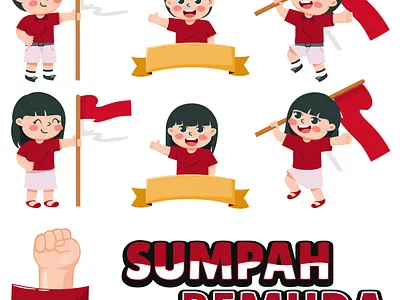SUMPAH PEMUDA characters sumpah pemuda