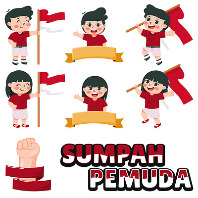 SUMPAH PEMUDA characters sumpah pemuda