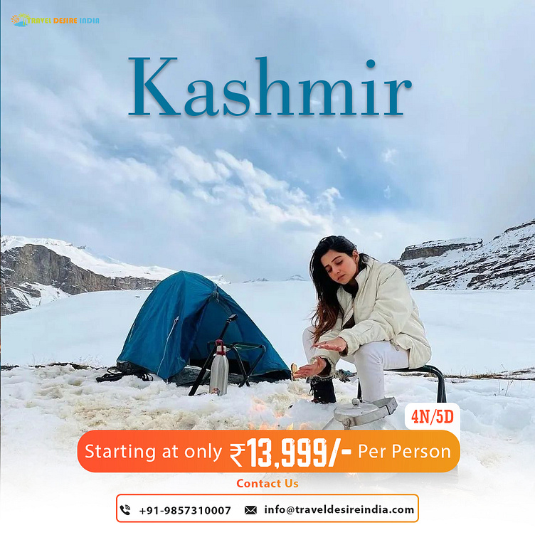 Best Packages For Kashmir by Travel Desire on Dribbble