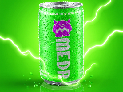 Monster Logo and Visual Design brand branding design drink energy graphic design inspiration logo modern monster poster sports trend vector