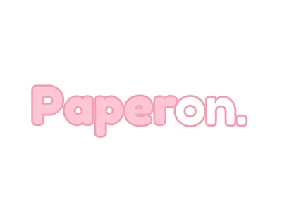 The Paperon Logo branding canva graphic design logo logo design