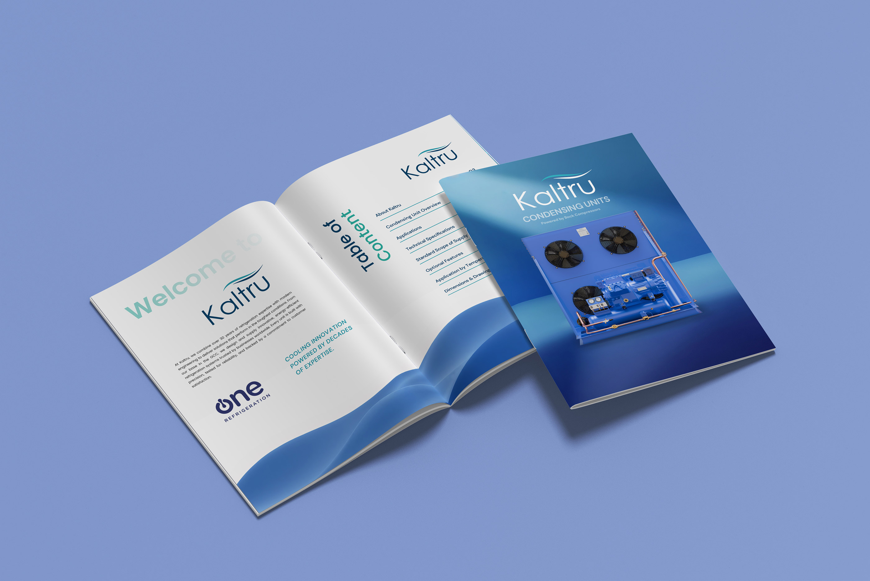 One Refrigeration | Catalogue Design booklet branding brochure brochure design catalog catalog design catalogue creative art design flyer design graphic design magazine magazine design premium catalogue print media product brochure product catalog