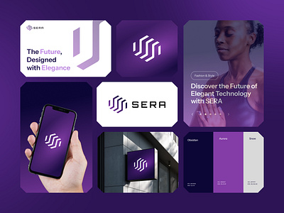 Sera Logo & Branding b2b brand brand design brand identity branding company logo logo branding logo design logos mark mockup print rukuru saas tech visual branding visual identity