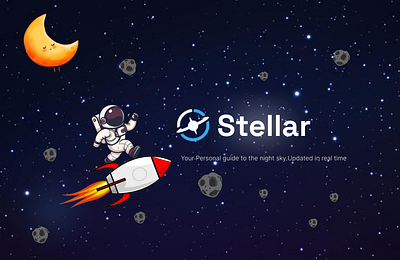 Stellar: Cosmic UI/UX for Astronomy animation app app design dessign figma graphic design logo product prototype ui ux wireframe