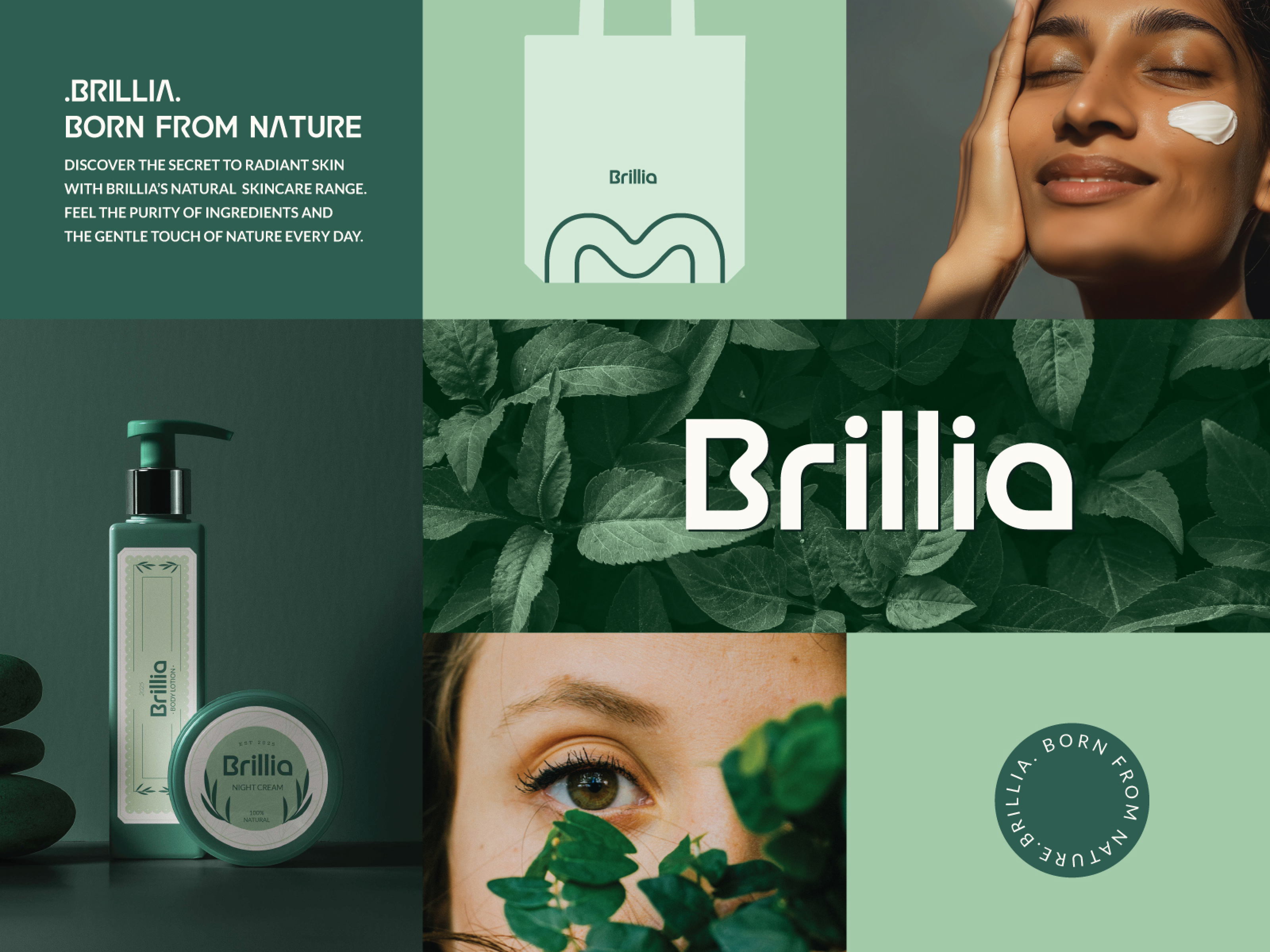 Example of Skincare Logo Design & Packaging