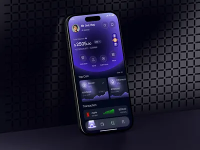 Crypto Trading Mobile App ai powered app ai trade app crypto trading app finance app investment app mobile app design stock trading app trading platform