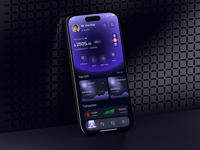 Crypto Trading Mobile App ai powered app ai trade app crypto trading app finance app investment app mobile app design stock trading app trading platform