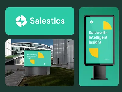 Visual Identity For Salestics branding branding agency chart graphic design insight intelligent letter mark logo logo design marketing minimal modern logo optimize pie promotion s logo sales logo typography