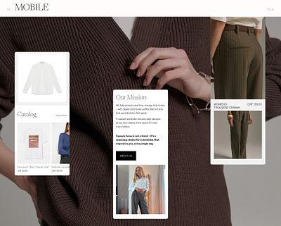 eCommerce Catalog Page - Clothing design development site e commerce graphic design online store shopify site user interface website wireframe