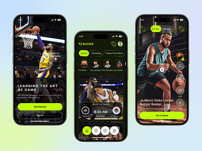 Basketball Live Score & Game Companion App app design basketball basketball app football app game app game companion live score ui live streaming app livescore livesportsapp mobile mobile app mobile sports app real time scores soccer sport app sports app sports mobile app sports news app streaming app