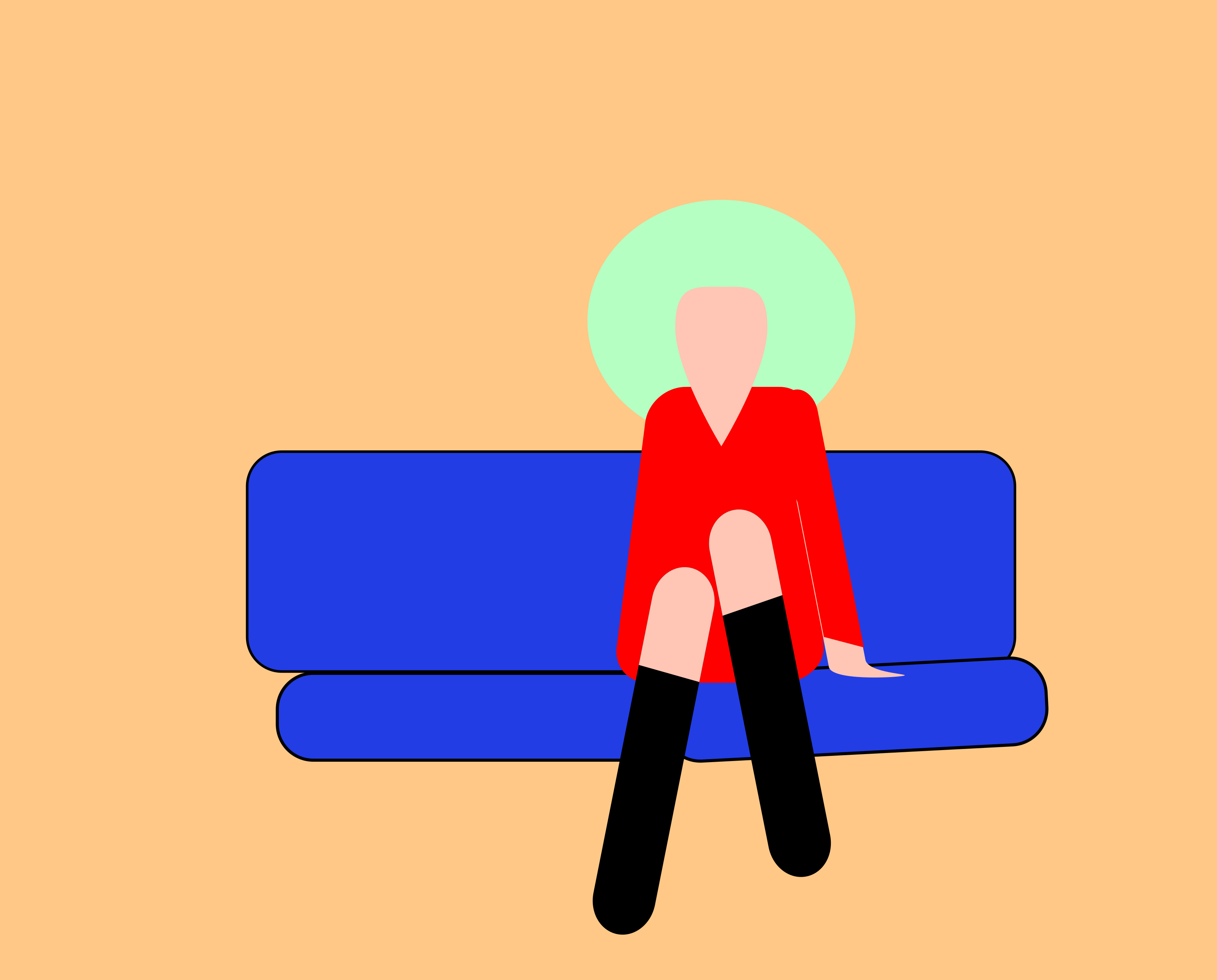 Sidle up; Side by Side doodle illustration seated shunte88 sofa vector