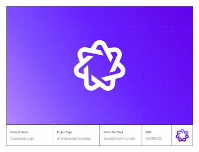 Connecting the Stars: A New AI Logo Available for Purchase! ai branding ai logo brand identity deisgner branding data science logo future tech identity logo logo deisgner logo for sale logodesign minimal logo modern logo open ai logo star icon star logo startup logo technology logo