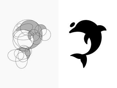 Dolphin Logo agency animals branding dolphin dolphin logo emblem fish fishing identity illustration logo logo collection logo design logo designer ocean orca rebrand shark water whale
