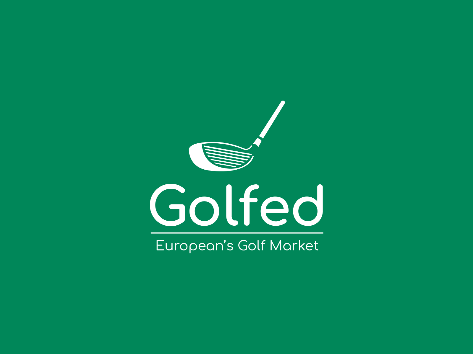 Golfed - Marketplace of luxury golfs app branding design golf golfers graphic design ground illustration logo luxury playing sports typography ui ux vector