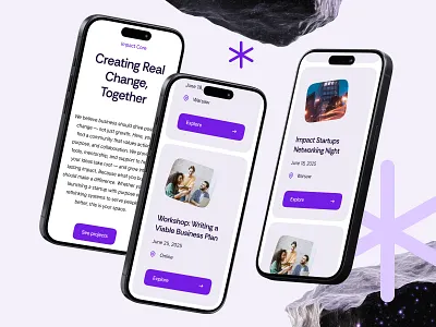 Events list. Mobile views design mobile responsive ui ui design ux ux design web design webdesign