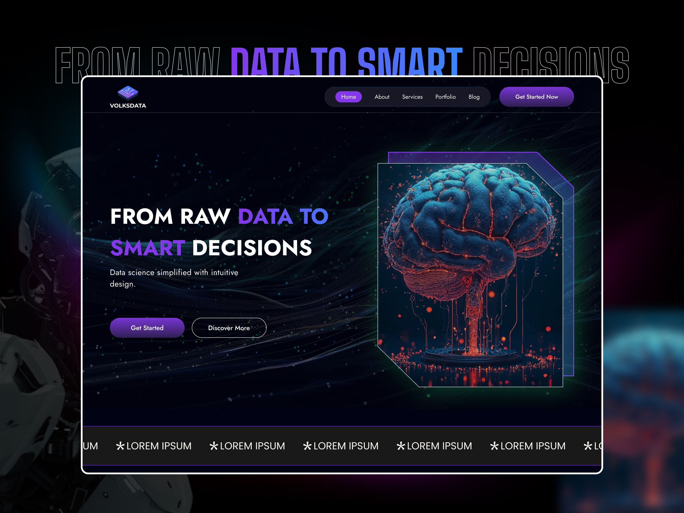 Data Sciences aidesign creativedesign datasciencedesign figma futuristicdesign illustration interfacedesign landingpage modernui ui ux uidesign uxdesign webdesign webflow websitedesign webui wix wordpress
