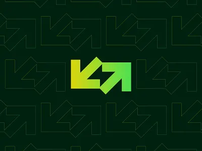 Arrows + Bolt Logo (Available for sale) animation arrow bolt branding design energy flat for sale geometric gradient illustration logo logo design logo for sale minimal negative space saas speed symbol tech