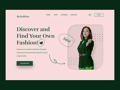 Fashion Website Design fashion design fashion website design online shopping ui