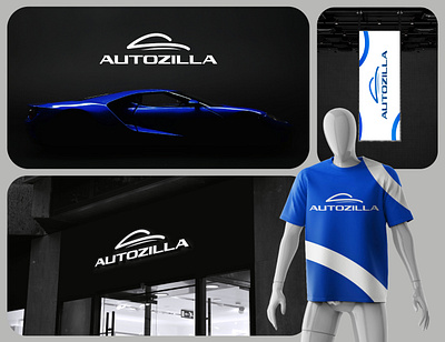 Auto Zilla Branding branding logo visual identity