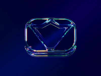 Iridescent Exploration Logo 6 branding design graphic design illustration illustrator logo typography vector