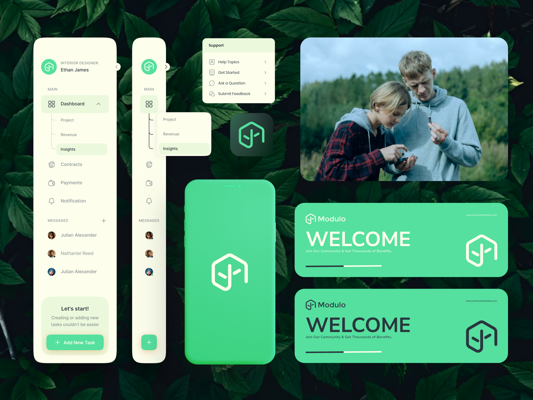 Example of Branding & Logo Design – Full Package