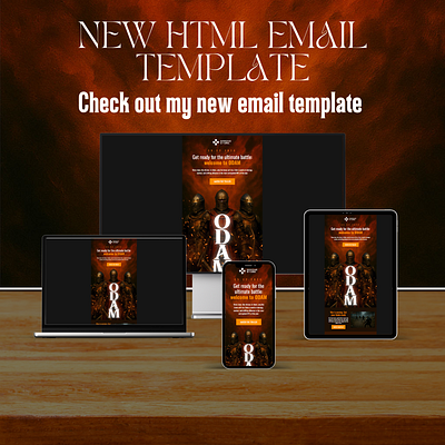 HTML EMAIL TEMPLATE branding email marketing email template email developer figma to html html html developer klaviyo mailchimp psd to html responsive email template responsivee ui