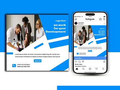 Corporate social media post design advertising banner brand identity branding business business branding business design business social media post corporate corporate branding corporate web design design graphic graphic design marketing social media marketing social media post web banner web design