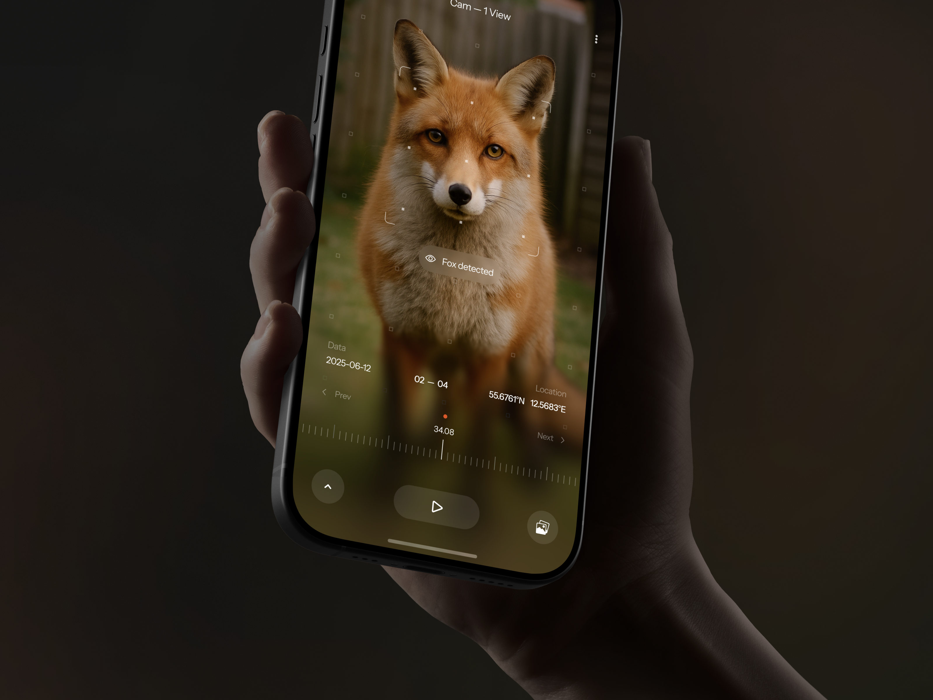 Caro - Smart Camera Mobile App app app design automation b2b camera crm dashboard design device interface iot mobile mobile app product saas smart ui ux wildlife
