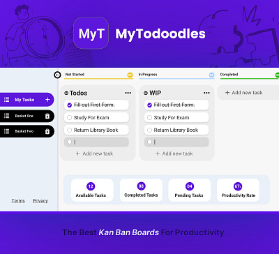 MyTodoodles - User Interface branding design designer graphic design illustration ui