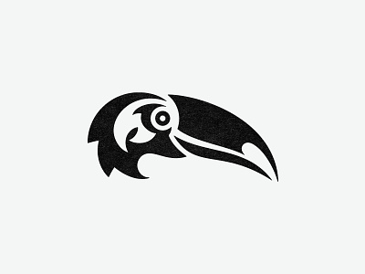 Tucan bird logo brand design brand identity branding brandmark custom logo custom logo design design graphic design identity identity designer illustration logo logo design logo designer logo mark mark negative space logo parrot tucan