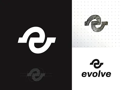 Evolve alex logo alex seciu alex seciu logo branding e letter e letter mark e logo design evolution logo evolve logo letter e logo logo design logo designer