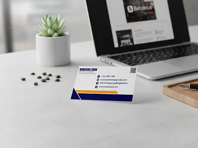 Business Card Design 3d branding canva creative design design facebook poster graphic design illustration motion graphics ui