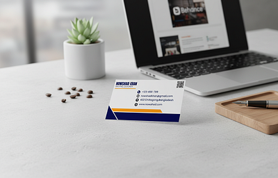 Business Card Design 3d branding canva creative design design facebook poster graphic design illustration motion graphics ui