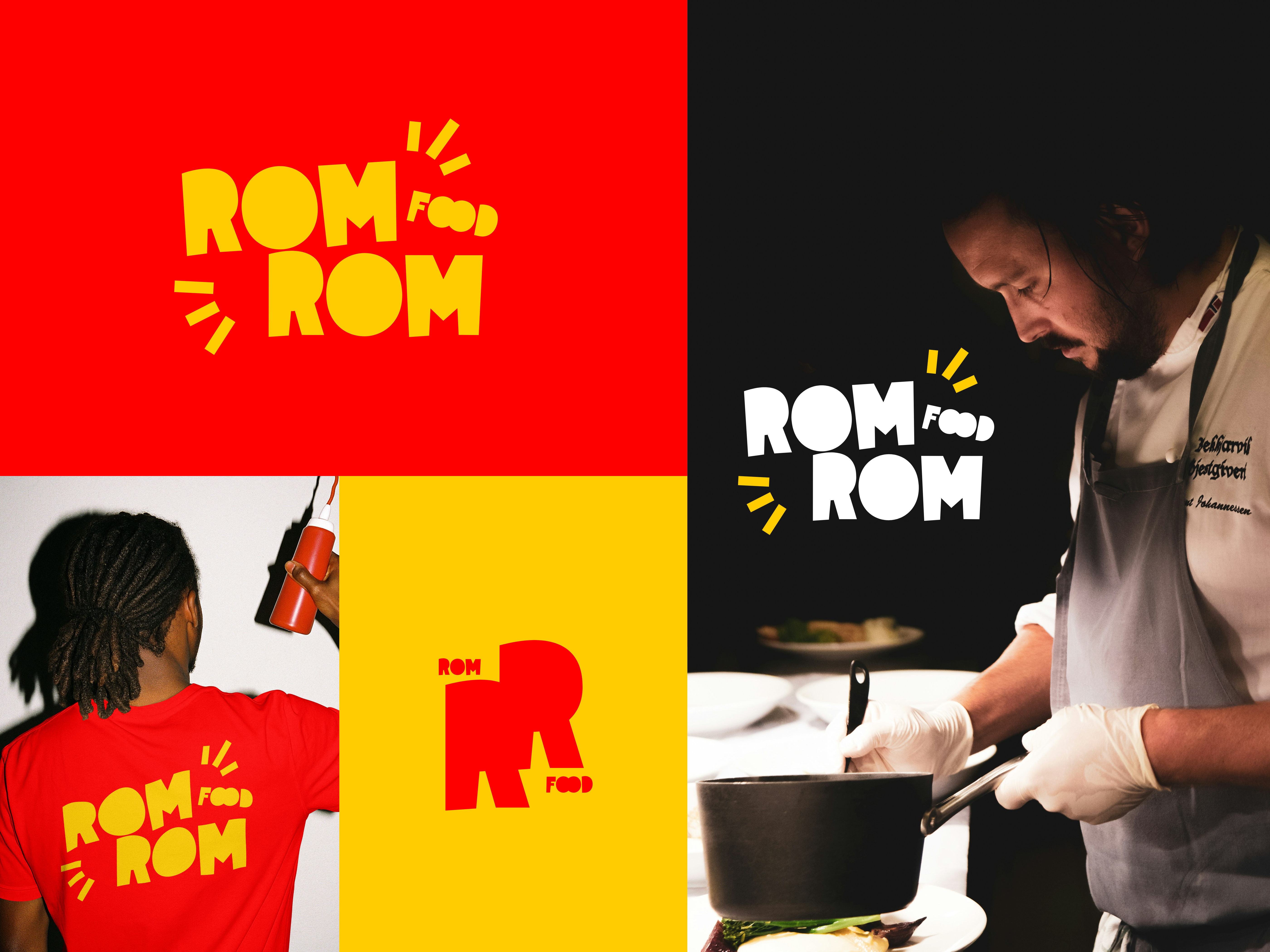 Example of Restaurant Logo | Cafe Bar Food Logo