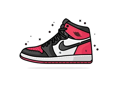 Air Jordan air jordan art artwork branding cool shoes footwear graphics design iconic illustration jordan logo michael b jordan minimalist motion graphics shoes sneakers style ui