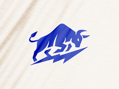 Bull Energy Logo Design | Powerful Minimalist Animal mark brand mark branding bull energy logo custom company logo designer custom fitness gym logo design energy drink finance financial logo graphic design logo design logo designer mark minimalist animal logo modern logo sports brand logo startups unique logo for small business