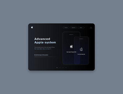 Apple Products Presentation 📲 aesthetic apple apps branding concept creatdesign design graphic design illustration typography ui ux webdesign websitedesign