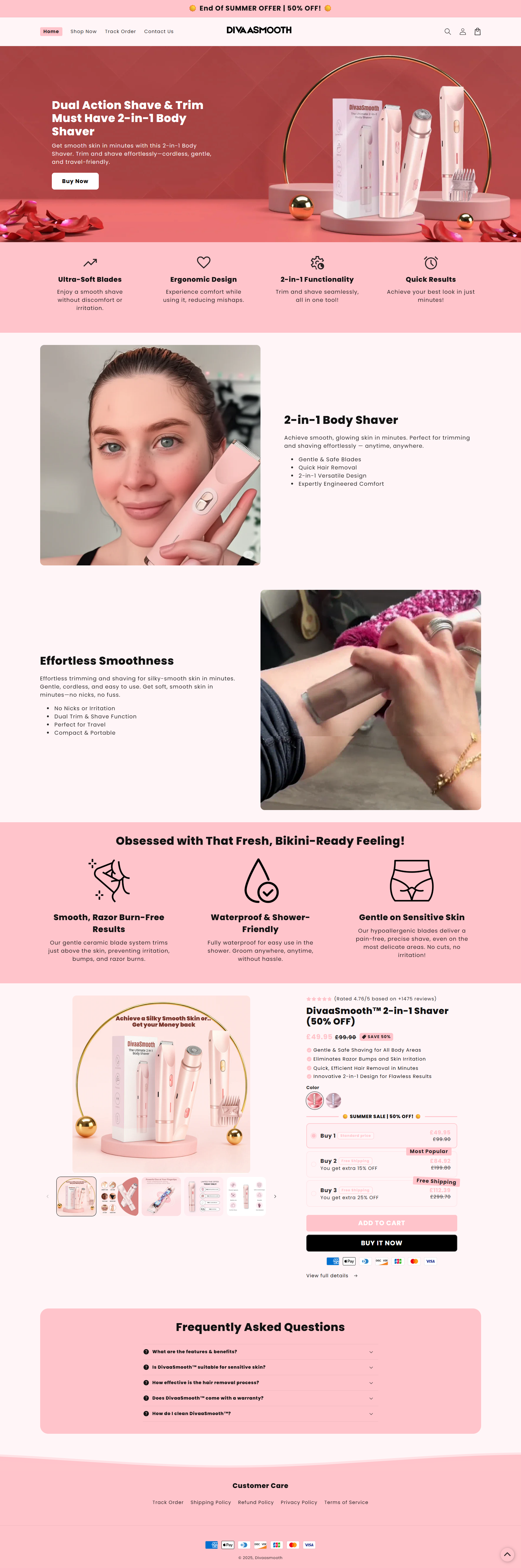 One Product Store/Shopify Home Page abjahid beauty store branded store design dropshipping store gempages landing page one product store pagefly shopify developer shopify expert shopify landing page shopify product page shopify website web developer website redesign