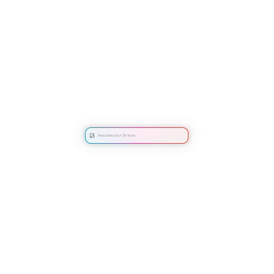 AI Prompt Bar Animation ai animation prompt bar