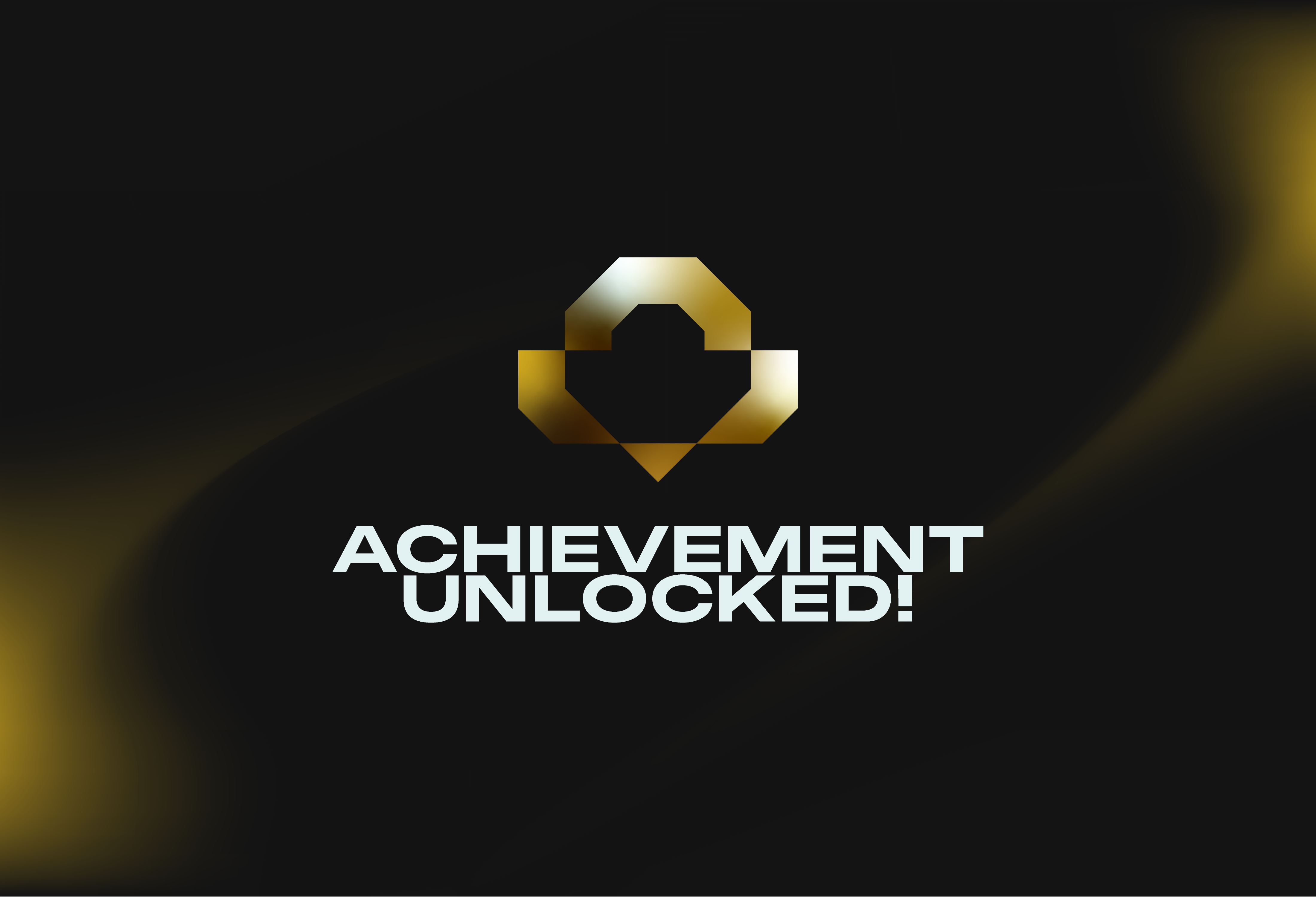 Achievement Unlocked brand identity branding cyberpunk digital ecosystem digital identity distortions futuristic gamified gaming gaming visuals glitch effects nft real life achievements