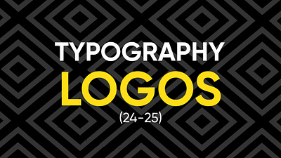Typography Logos grpahic design logo logo design typography